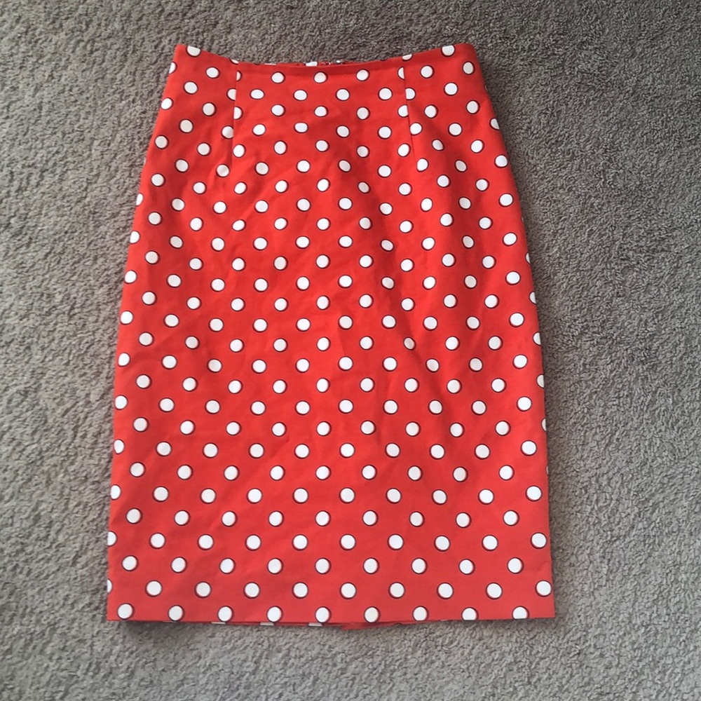 Boden Richmond Spot Pencil Skirt
